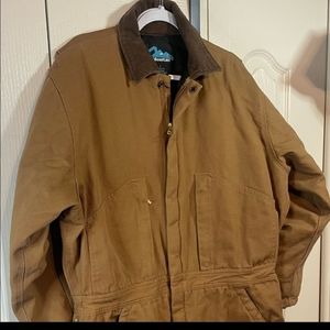 Men's Insulated Heavy Duty Rigid Duck Coveralls